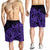 Hawaii Polynesian Turtle Men's Shorts - Purple - AH - Polynesian Pride