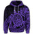 Hawaiian Polynesian Turtle Hoodie Purple - Polynesian Pride