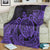 Hawaii Polynesian Turtle Premium Blankets - Purple - AH - Polynesian Pride