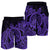 Hawaii Polynesian Turtle Men's Shorts - Purple - AH - Polynesian Pride