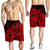 Hawaii Polynesian Turtle Men's Shorts - Red - AH - Polynesian Pride