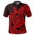 Hawaii Polynesian Turtle Polo Shirt Red - Polynesian Pride