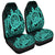 Hawaii Polynesian Turtle Car Seat Covers - Turquoise - AH Universal Fit Black - Polynesian Pride