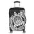 Hawaii Polynesian Turtle Luggage Covers - White - AH Black - Polynesian Pride