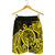 Hawaii Polynesian Turtle Men's Shorts - Yellow - AH - Polynesian Pride