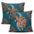 Hawaii Polynesian Turtle Hibiscus Pillow Covers - AH - Polynesian Pride