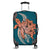 Hawaii Polynesian Turtle Hibiscus Luggage Covers - AH Black - Polynesian Pride