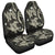 Hawaii Polynesian Turtle Hibiscus Car Seat Covers - Beige - AH Universal Fit Black - Polynesian Pride