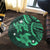 Hawaii Polynesian Turtle Hibiscus Round Carpet - Green - AH - Polynesian Pride