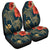 Hawaii Polynesian Turtle Hibiscus Car Seat Covers - Nolan Style - AH Universal Fit Black - Polynesian Pride