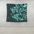 Hawaii Polynesian Turtle Hibiscus Tapestry - Turquoise - AH - Polynesian Pride