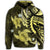 Hawaiian Polynesian Turtle Hibiscus Hoodie Yelow - Polynesian Pride