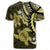 Hawaii Polynesian Turtle Hibiscus T Shirt Yelow - Polynesian Pride