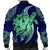 Hawaii Polynesian Turtle Hibiscus Bomber Jacket1 - AH - Polynesian Pride