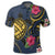 Hawaii Polynesian Turtle Hibiscus Plumeria Polo Shirt Nane Style - Polynesian Pride