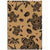 Hawaii Polynesian Turtle Palm And Sea Pebbles Gold Area Rug - AH Luxurious - Polynesian Pride