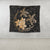 Hawaii Polynesian Turtle Plumeria Tapestry - Pog Style Gold - AH - Polynesian Pride