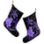 Hawaii Polynesian Turtle Plumeria Christmas Stocking - Pog Style Purple - AH - Polynesian Pride