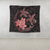 Hawaii Polynesian Turtle Plumeria Tapestry - Pog Style Red - AH - Polynesian Pride