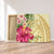 Hawaii Polynesian Turtle Tropical Hibiscus Plumeria Canvas - Beige - AH Canvas Poly-cotton - Polynesian Pride