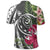 Hawaii Polynesian Turtle Tropical Hibiscus Plumeria Polo Shirt Gray - Polynesian Pride