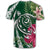 Hawaii Polynesian Turtle Tropical Hibiscus Plumeria T Shirt Green - Polynesian Pride