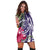 Hawaii Polynesian Turtle Tropical Hibiscus Plumeria Hoodie Dress - Purple - AH - Polynesian Pride