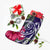 Hawaii Polynesian Turtle Tropical Hibiscus Plumeria Christmas Stocking - Purple - AH - Polynesian Pride