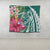 Hawaii Polynesian Turtle Tropical Hibiscus Plumeria Tapestry - Turquoise - AH - Polynesian Pride