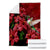 Hawaii Red Hibiscus Humming Bird Premium Blankets - AH - Polynesian Pride