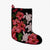 Hawaii Red Hibiscus Turtle Christmas Stocking - AH - Ray Style Christmas Stocking 26 X 42 cm Black - Polynesian Pride