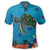 Hawaii Sea Cartoon Polo Shirt - Polynesian Pride