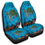 Hawaii Sea Cartoon Car Seat Covers - AH Universal Fit Black - Polynesian Pride