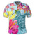 Hawaii Sea Turtle Hibiscus Kanaka Polo Shirt - Polynesian Pride