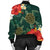 Hawaii Sea Turtle Hibiscus Plumria Bomber Jacket - AH - Polynesian Pride