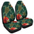 Hawaii Sea Turtle Hibiscus Plumria Car Seat Covers - AH Universal Fit Black - Polynesian Pride