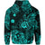 Hawaii Shaka Polynesian Zip Hoodie Unique Style Turquoise LT8 - Polynesian Pride