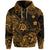 Custom Hawaii Shaka Polynesian Hoodie Unique Style Gold LT8 - Polynesian Pride