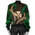 Hawaii Shark Polynesian Tropical Bomber Jacket - Gold - AH - Polynesian Pride