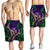 Hawaii Shark Polynesian Tropical Men's Shorts - Purple - AH - Polynesian Pride