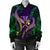 Hawaii Shark Polynesian Tropical Bomber Jacket - Purple - AH - Polynesian Pride