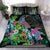 Hawaii Shark Turtle Tropical Polynesian Bedding Set - Happy Style - AH Black - Polynesian Pride