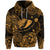 Custom Hawaii State Fish: Humuhumu Nukunuku Apuaa Polynesian Hoodie Unique Style Gold LT8 - Polynesian Pride