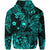 Custom Hawaii Surfing Polynesian Zip Hoodie Unique Style Turquoise LT8 - Polynesian Pride