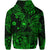 Custom Hawaii Surfing Polynesian Zip Hoodie Unique Style Green LT8 - Polynesian Pride