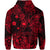 Hawaii Surfing Polynesian Zip Hoodie Unique Style Red LT8 - Polynesian Pride