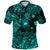 Custom Hawaii Surfing Polynesian Polo Shirt Unique Style Turquoise LT8 - Polynesian Pride