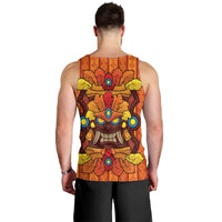 Hawaii Tiki Pattern Tank Top - AH - Polynesian Pride