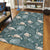 Hawaii Tropical Flamingos And Tropical Plants Area Rug - AH - Polynesian Pride