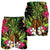 Hawaii Tropical Flowers Pineapple Men's Shorts - AH - Polynesian Pride